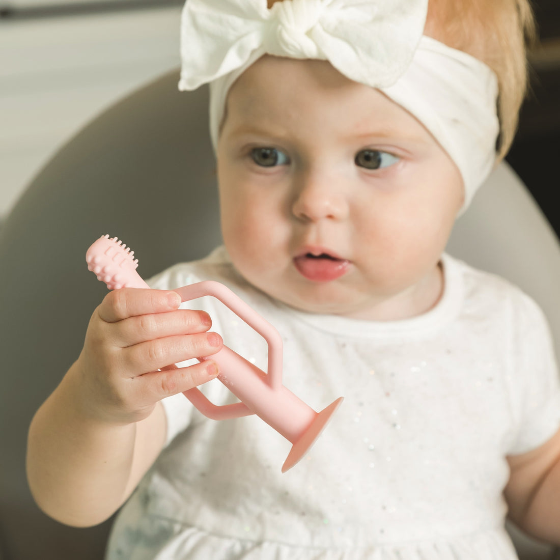 Pack 2 Cepillos Dientes Entrenamiento <br>Rosa y burdeos <br>TINY TWINKLE