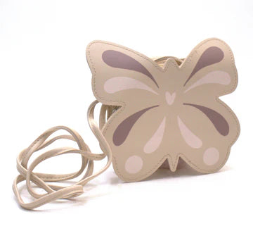 Bolso Bandolera Infantil  <br>Meilin La Mariposa Beige <br>YUKO B.