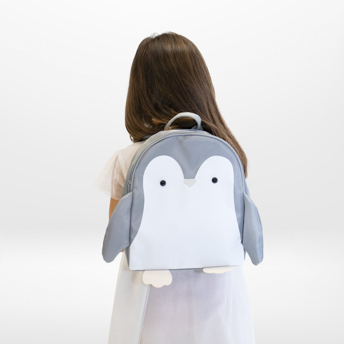 Mochila Infantil Miyu El Pingüino Gris<br>YUKO B.