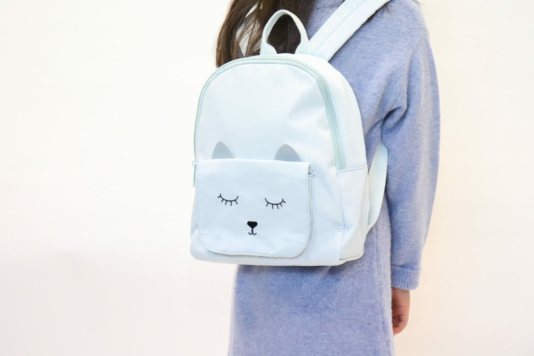 Mochila infantil Mina El Gatito Azul<br>YUKO B.